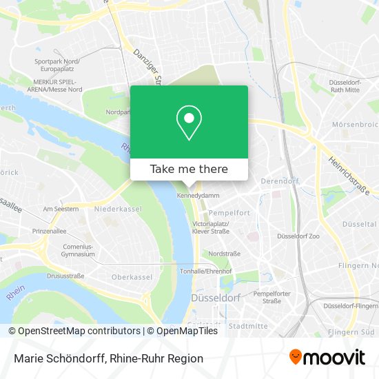 Marie Schöndorff map