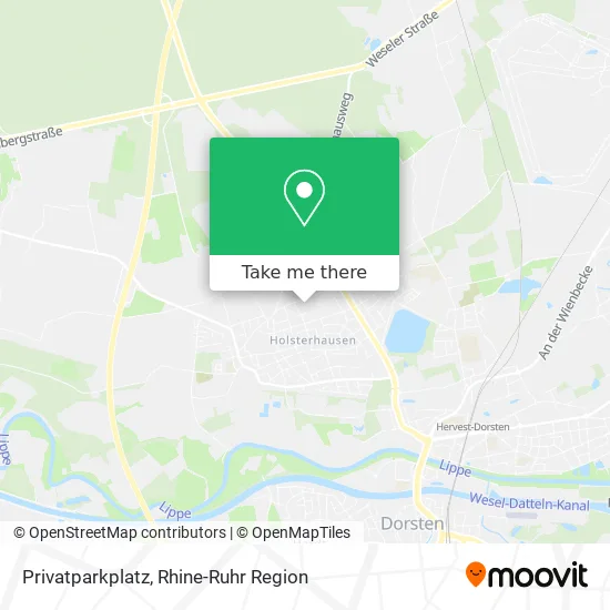 Карта Privatparkplatz