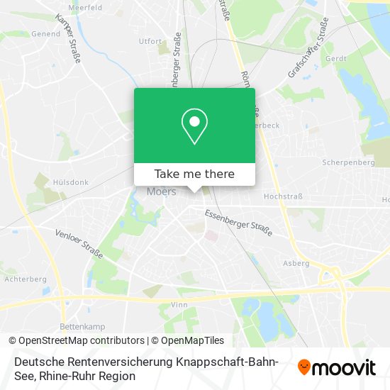 Deutsche Rentenversicherung Knappschaft-Bahn-See map