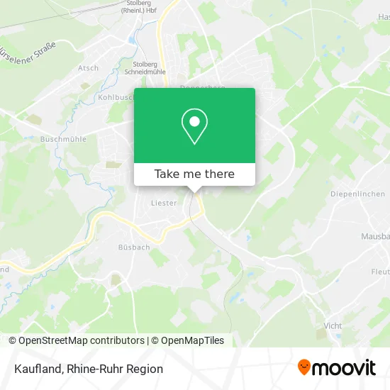 Kaufland map