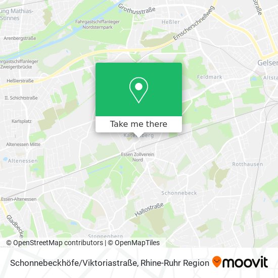 Schonnebeckhöfe/Viktoriastraße map