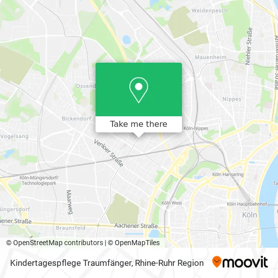 Карта Kindertagespflege Traumfänger