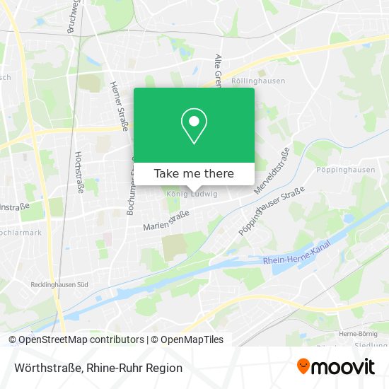 Wörthstraße map