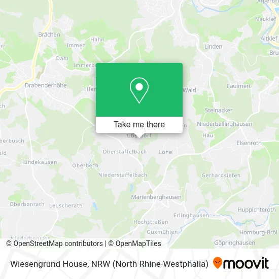 Haus Wiesengrund map