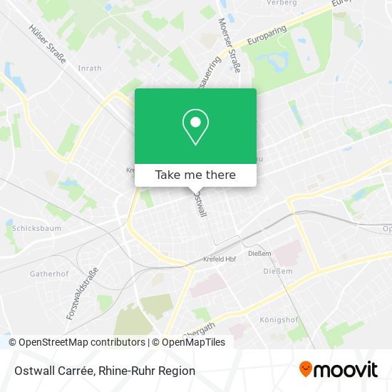 Ostwall Carrée map