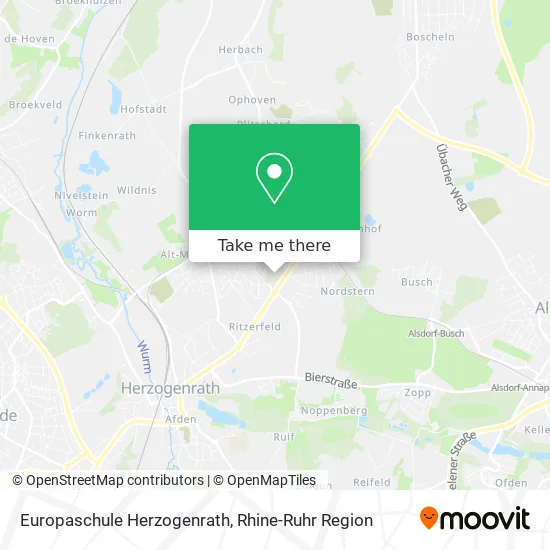 Карта Europaschule Herzogenrath