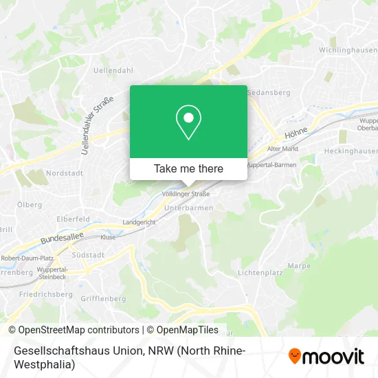 Карта Gesellschaftshaus Union