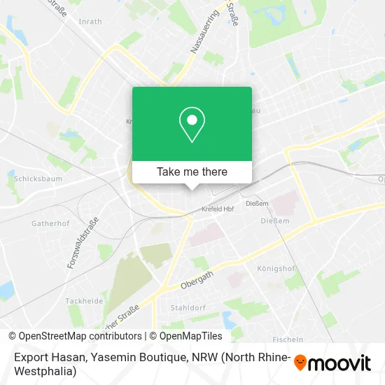 Export Hasan, Yasemin Boutique map