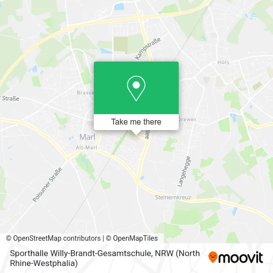 Sporthalle Willy-Brandt-Gesamtschule map