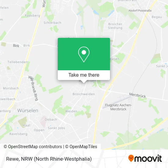 Rewe map