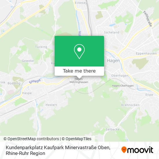 Карта Kundenparkplatz Kaufpark Minervastraße Oben