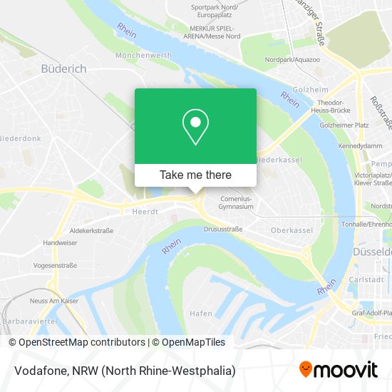 Vodafone map