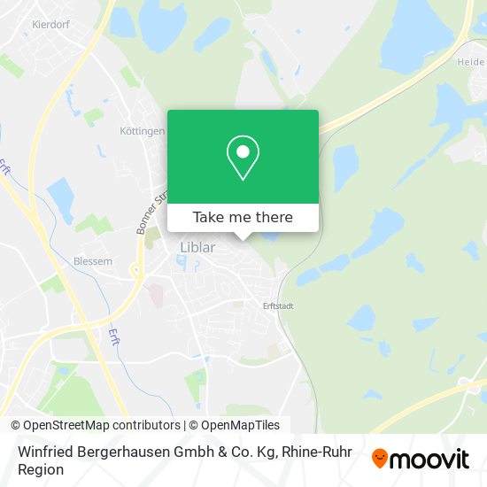 Winfried Bergerhausen Gmbh & Co. Kg map