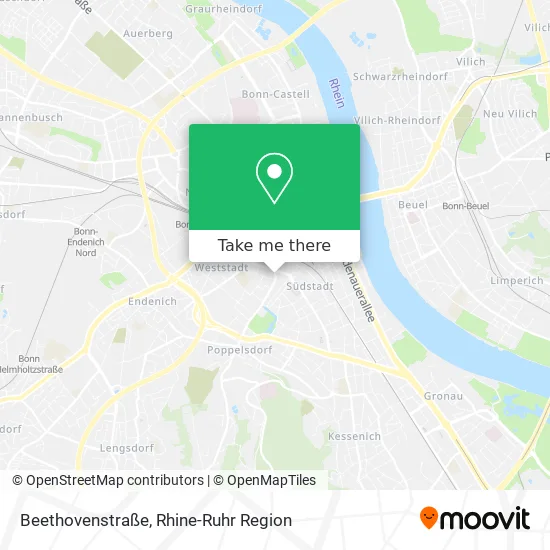 Карта Beethovenstraße