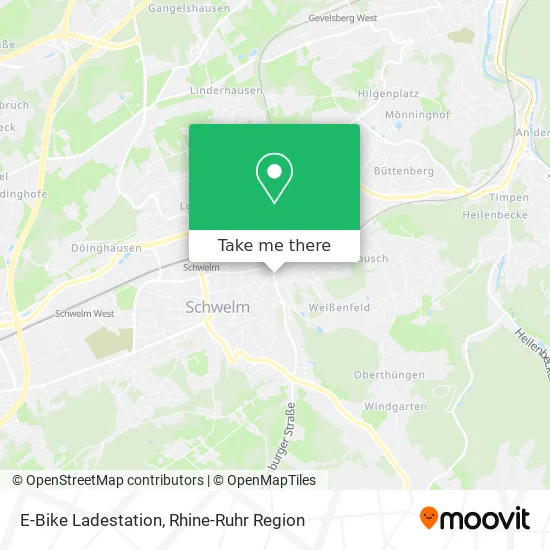 Карта E-Bike Ladestation