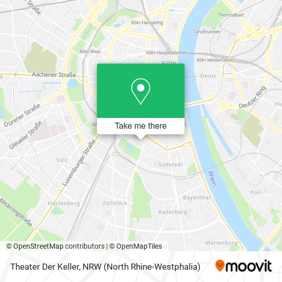 Theater Der Keller map