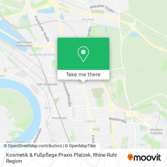 Карта Kosmetik & Fußpflege Praxis Platzek