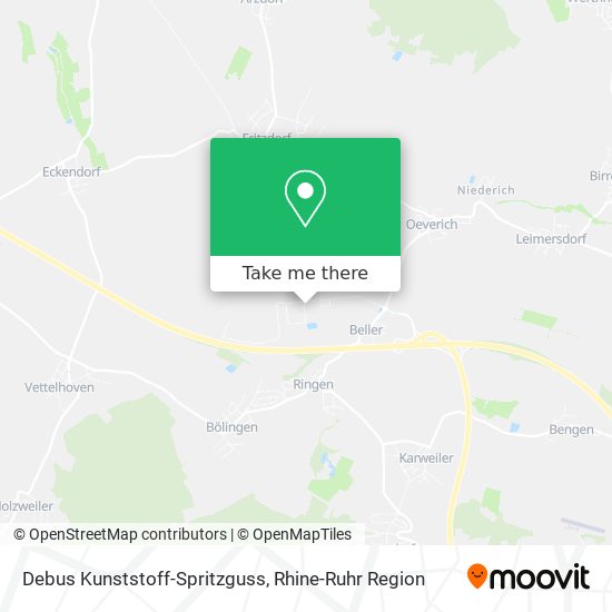 Debus Kunststoff-Spritzguss map