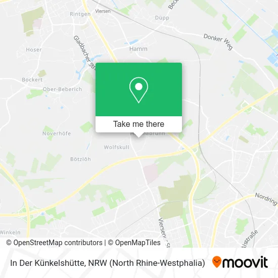 In Der Künkelshütte map