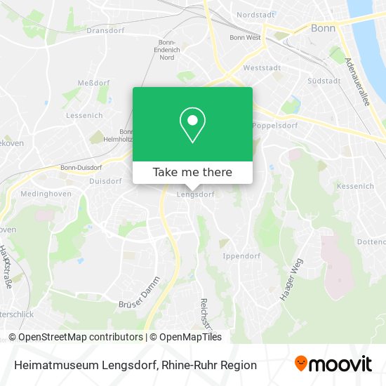 Heimatmuseum Lengsdorf map