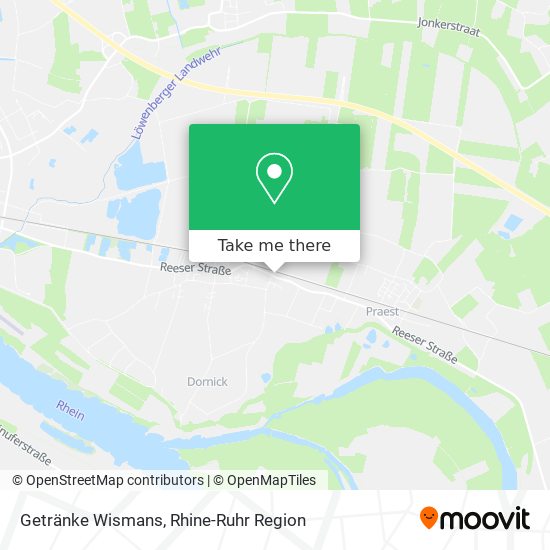 Getränke Wismans map