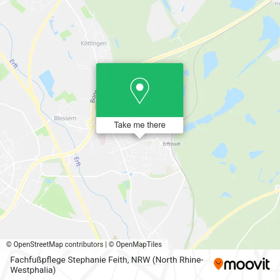 Карта Fachfußpflege Stephanie Feith