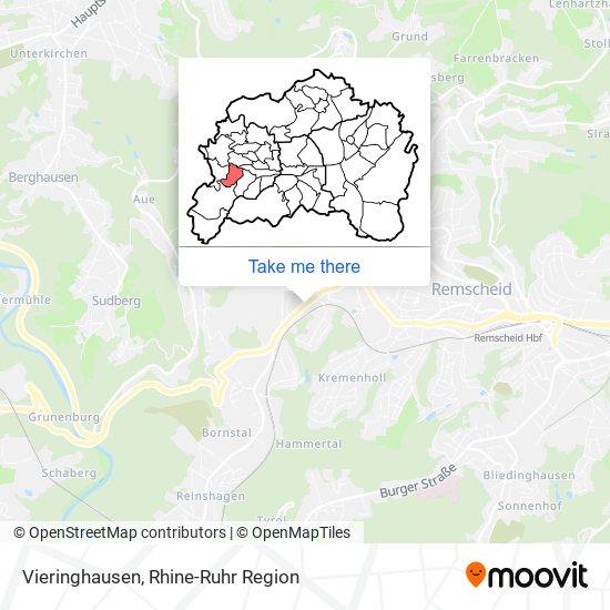 Vieringhausen map