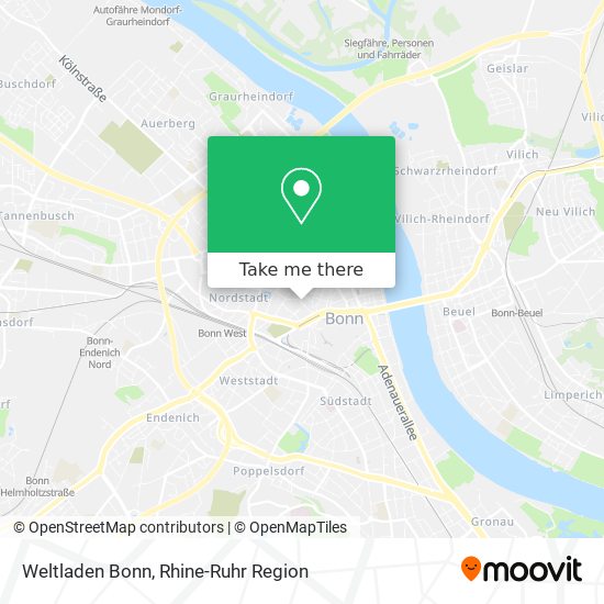 Weltladen Bonn map