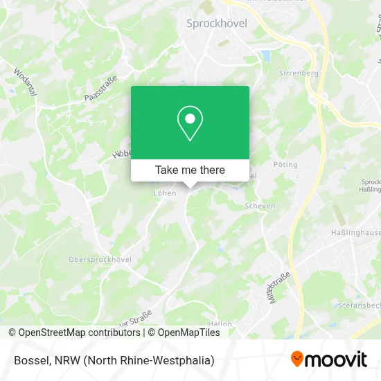 Bossel map