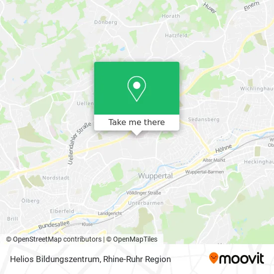 Карта Helios Bildungszentrum