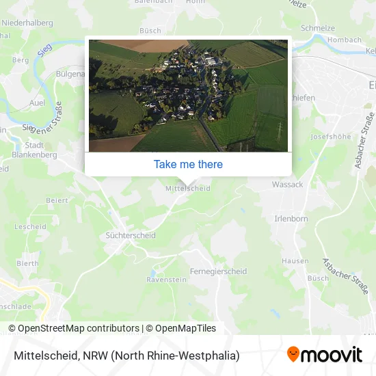 Карта Mittelscheid