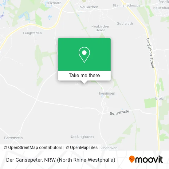 Карта Der Gänsepeter