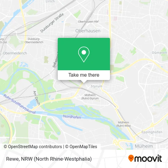 Rewe map