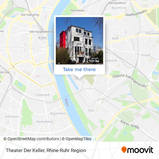 Theater Der Keller map