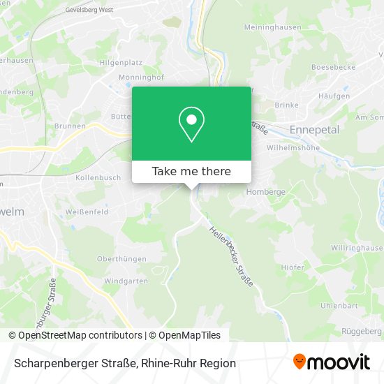 Scharpenberger Straße map