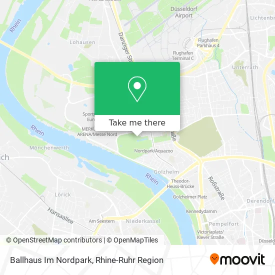 Ballhaus Im Nordpark map