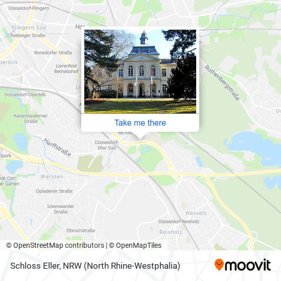 Schloss Eller map