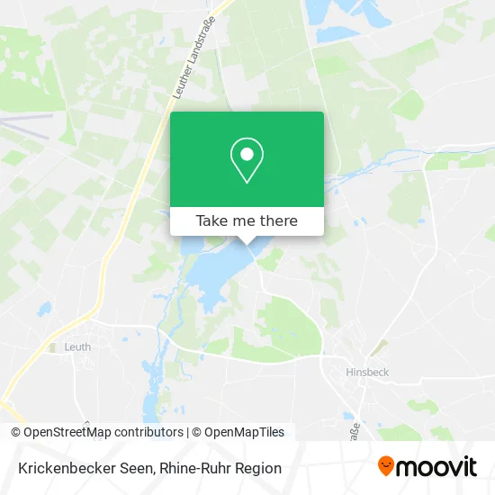 Карта Krickenbecker Seen