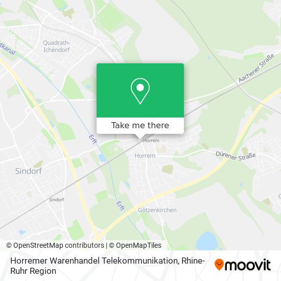 Horremer Warenhandel Telekommunikation map