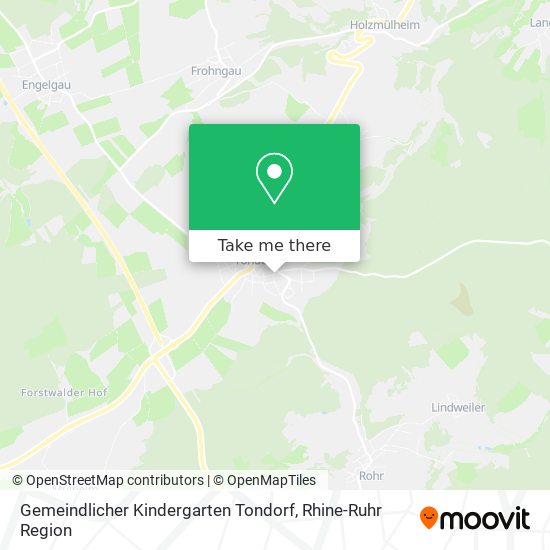 Gemeindlicher Kindergarten Tondorf map