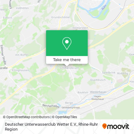 Deutscher Unterwasserclub Wetter E.V. map