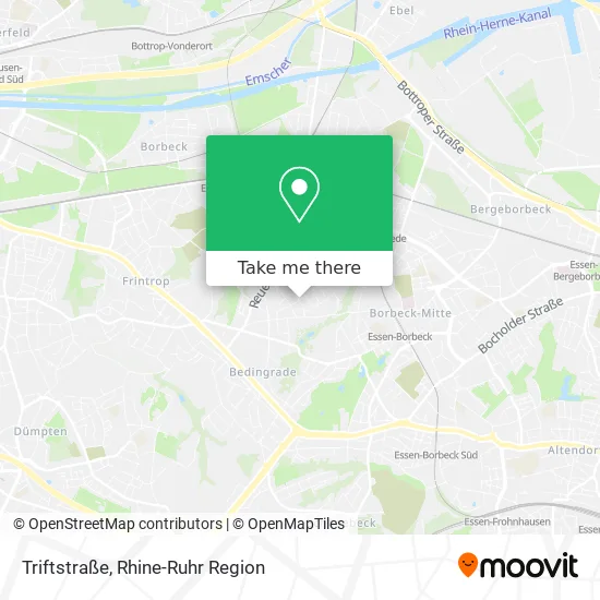 Карта Triftstraße