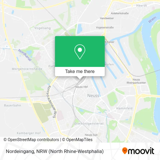 Карта Nordeingang