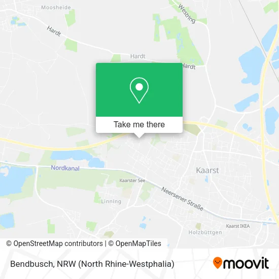 Карта Bendbusch