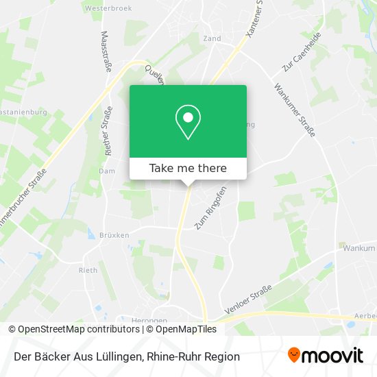 Der Bäcker Aus Lüllingen map