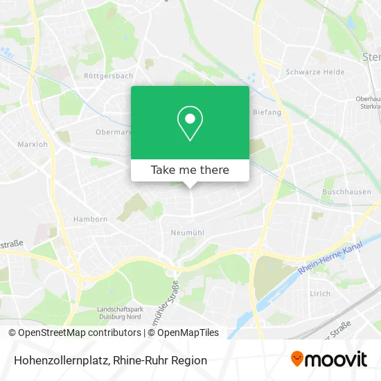 Карта Hohenzollernplatz