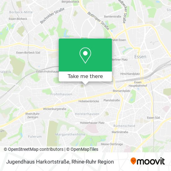 Jugendhaus Harkortstraße map