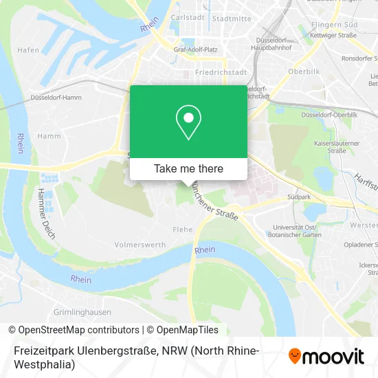 Карта Freizeitpark Ulenbergstraße