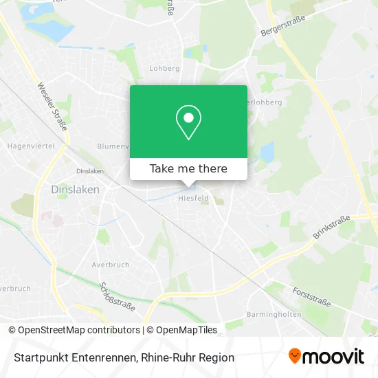 Карта Startpunkt Entenrennen