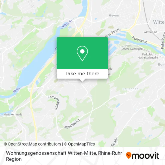 Карта Wohnungsgenossenschaft Witten-Mitte